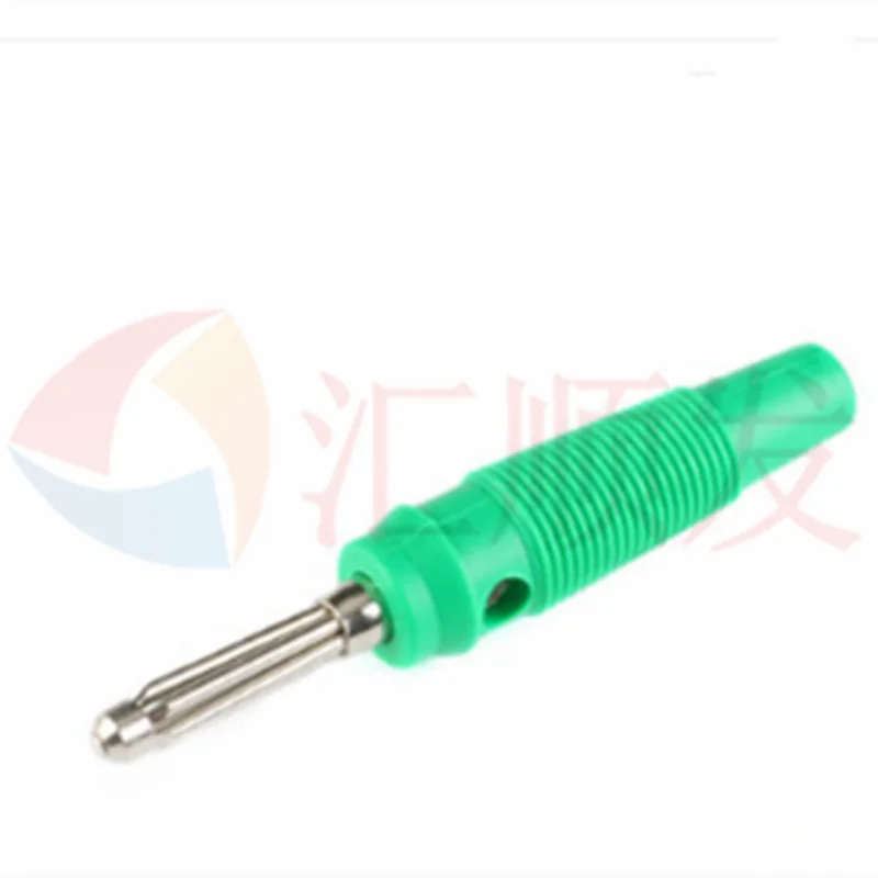 4mm 바나나 플러그 순수 구리 니켈 도금 32A 고전류 고전압 커넥터, 스피커 케이블, 바나나 헤드 랜턴 플러그