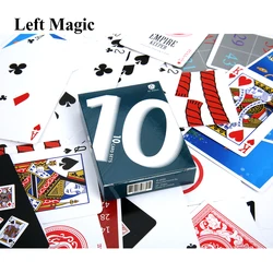 10 Sets Special Playing Card Magic Tricks Collection Cards Close Up Street Stage Poker Magic Porps Magician Gimmick Mentalism C