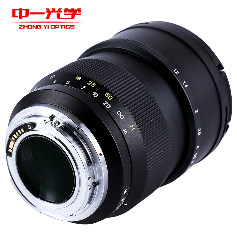 Zhongyi 85mm F1.2 Lens Full-Frame Fixed Focus Portrait For Nikon Z/F Sony A/E Canon EF/RF Fuji GFX Pentax KA Mount Camera