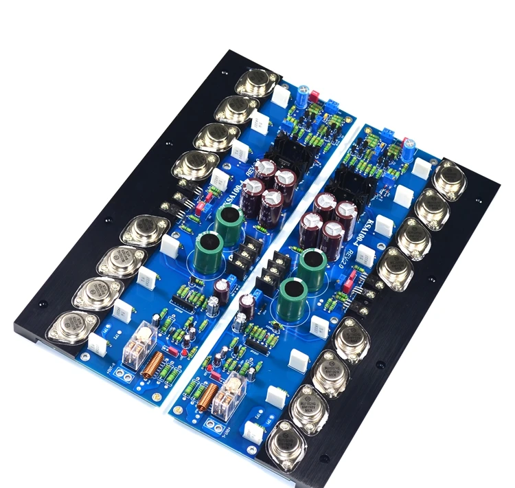 ON MJ15024 MJ15025 Gold-sealed 8-tube 300W Class A Power Amplifier Board Fever KSA100 MKII HiFi Pure Final Post Amplifier Board