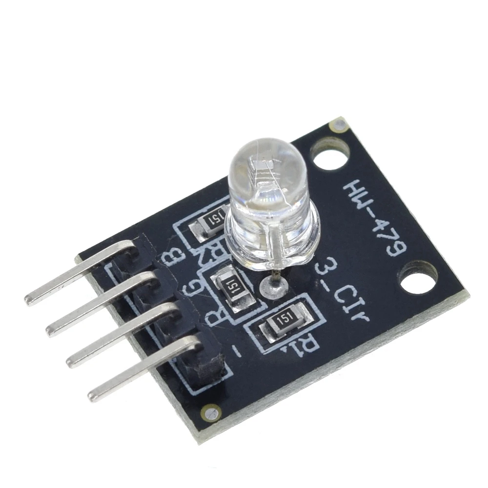 TZT Smart Electronics FZ0455 4-Pin KEYES KY-016 Dreifarbiges RGB-LED-Sensormodul für Arduino DIY Starter Kit KY016 – Detail 1