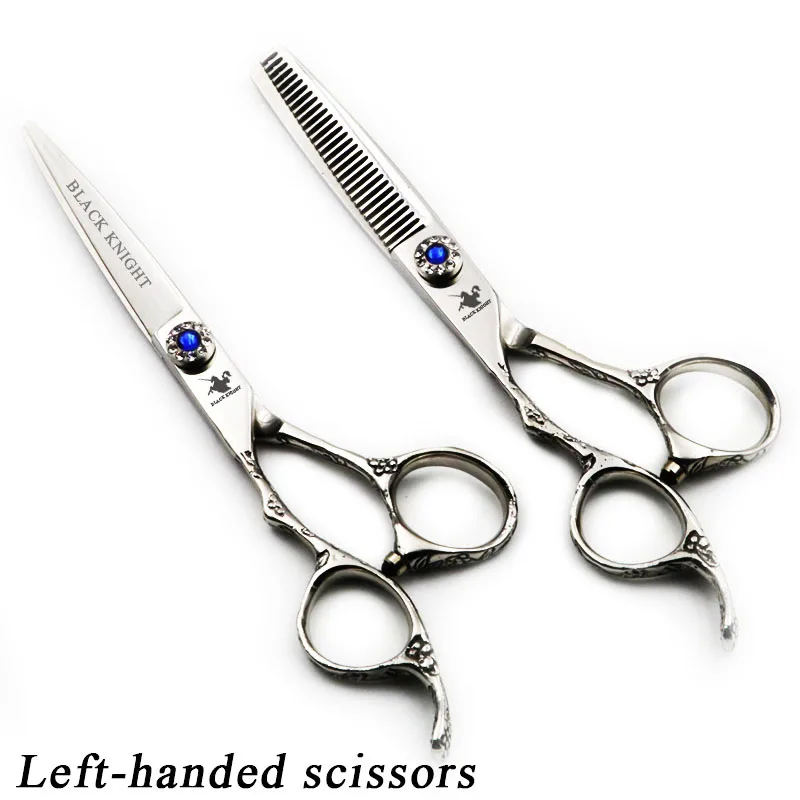 

6 Inch Left Handed Scissors Professional Hairdressing Scissors Sets Cutting and Thinning Barber Shears for Lefty