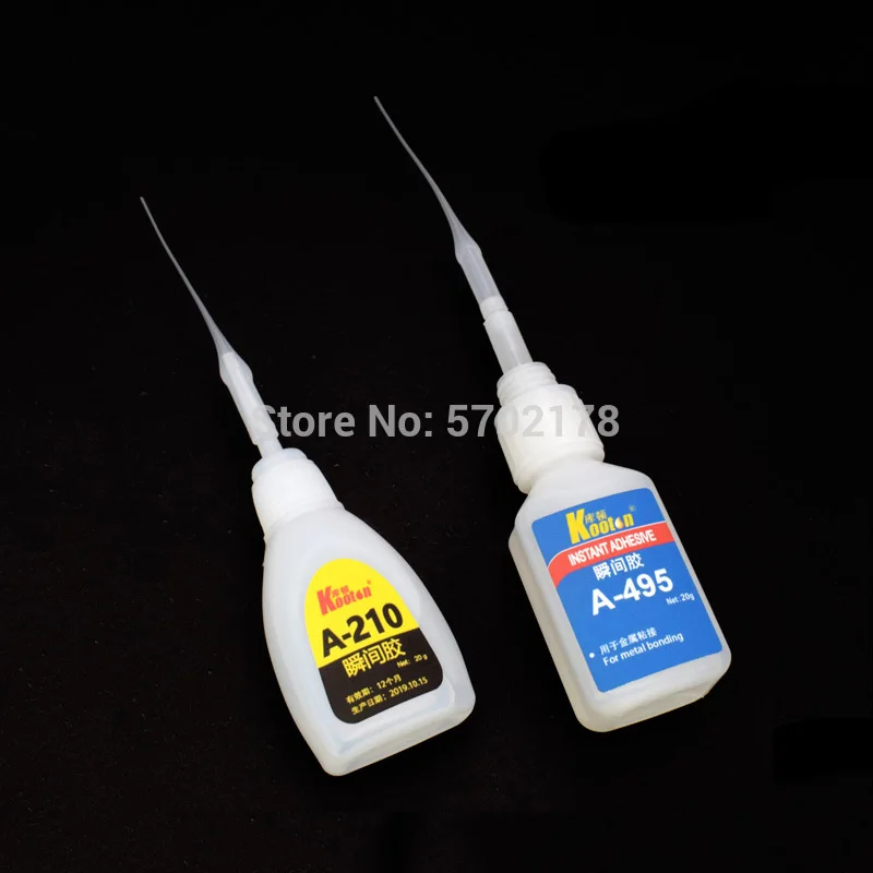 100Pcs 502 Instant Superกาววางหลอดหัวฉีดกาวเครื่องมือเข็มขวดหมวกCatheter Dropper