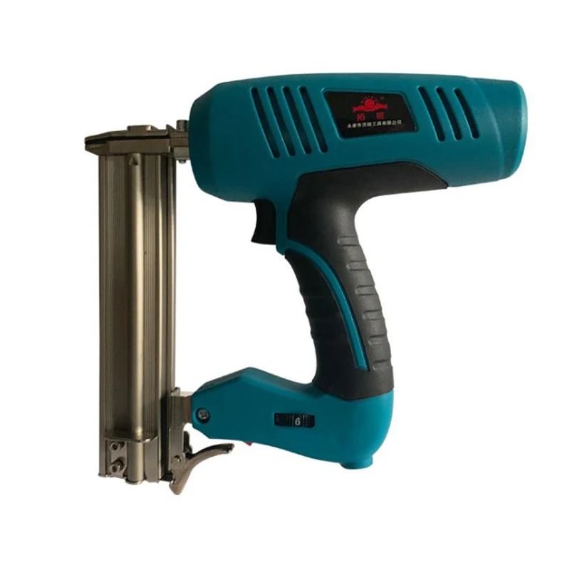 220V  Framing Tacker Electric Mails Staple Gun Electric Power Tools U Shaped Straight Nails Gun