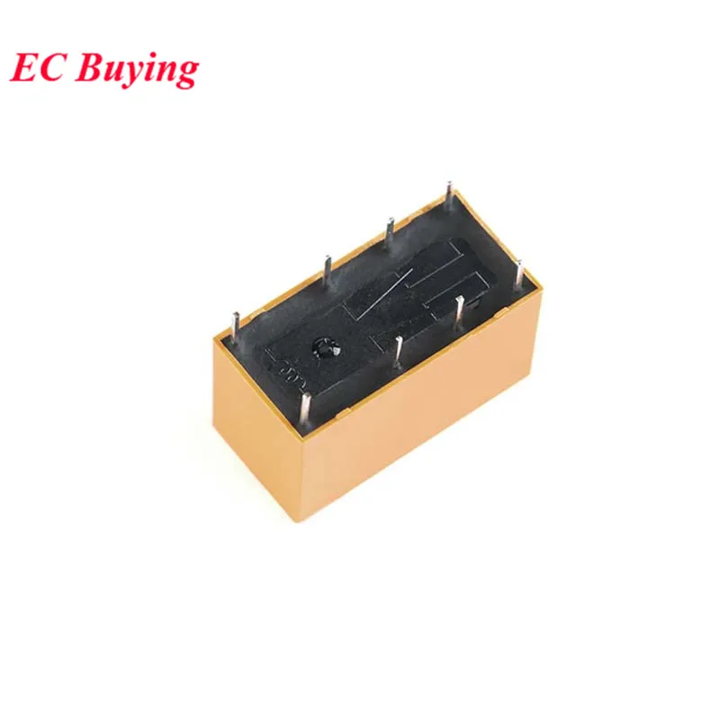 5Pcs/1pc HK19F Mini Power Relay DC3V-SHG DC5V-SHG DC9V-SHG DC12V-SHG DC24V-SHG DC 3V 5V 9V 12V 24V 2A 8Pin 2NO 2NC DPDT Rele