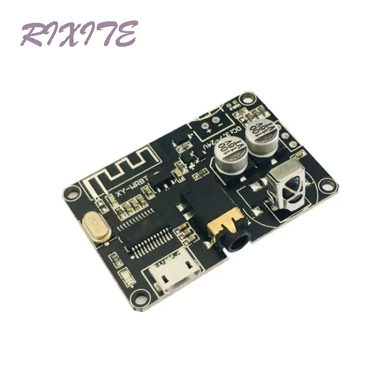 Placa receptora de audio Bluetooth 5,0, placa decodificadora mp3 sin pérdidas, amplificador de audio estéreo con control remoto