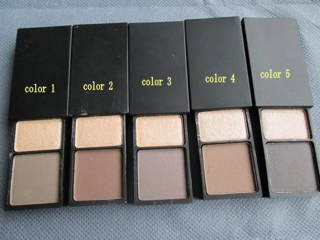 Make-up zwei Farben Augenbrauen-Brauen-Shader Fard Pouder pour les sourcils 4,2 g