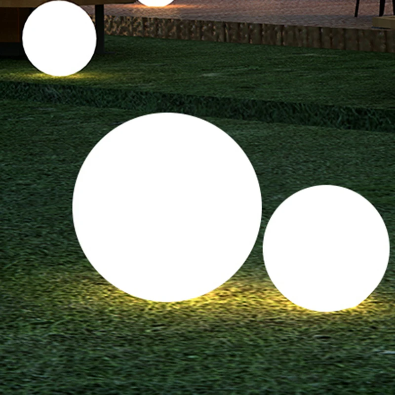 

Outdoor Garden Ball Led Lawn Lamp Swimming Pool Float USB Rechargeable Lamp Party Wedding Path Decoration Lighting