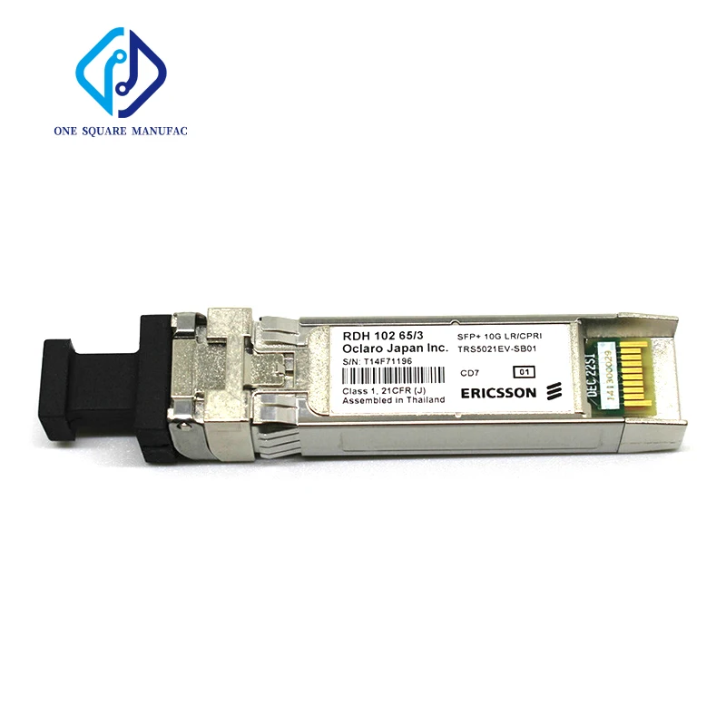 ERICSSON RDH 102 65/3 SFP+10G LR/CPRI TRS5021EV-SB01 Optical Fiber Transceiver