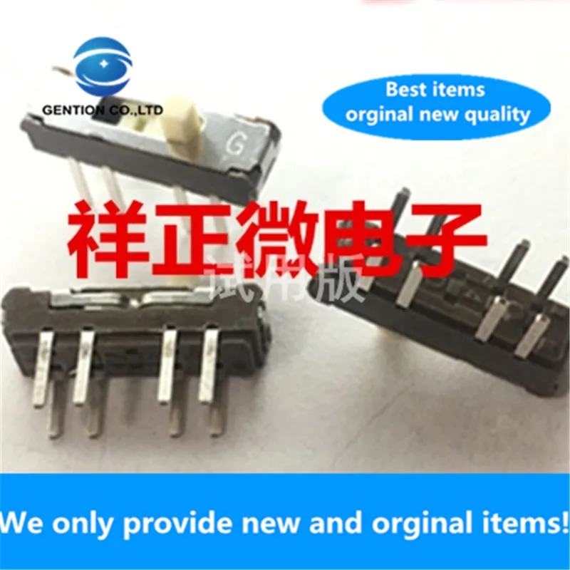 

10pcs 100% orginal new real stock SSSS223600 dual row 8-pin vertical 3-speed slide switch in-line