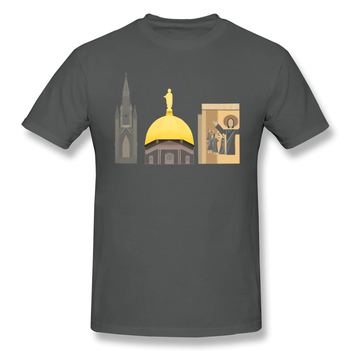 Man Notre Dame Skyline  I Love Skyline,City, Cityscape, Netherlands travel Graphic Funny shirt