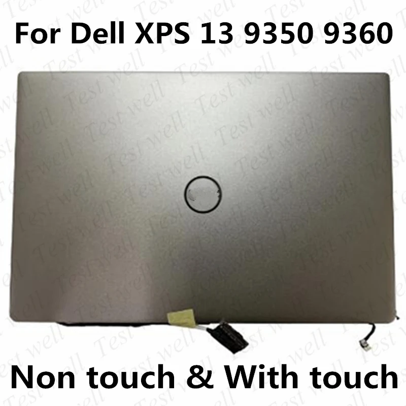 

For Dell XPS 13 9350 9360 Assembly P54G P54G002 LCD Screen 3200*1800 QHD Wih Touch Digitizer or 1920*1080 FHD No Touch 07TH8V