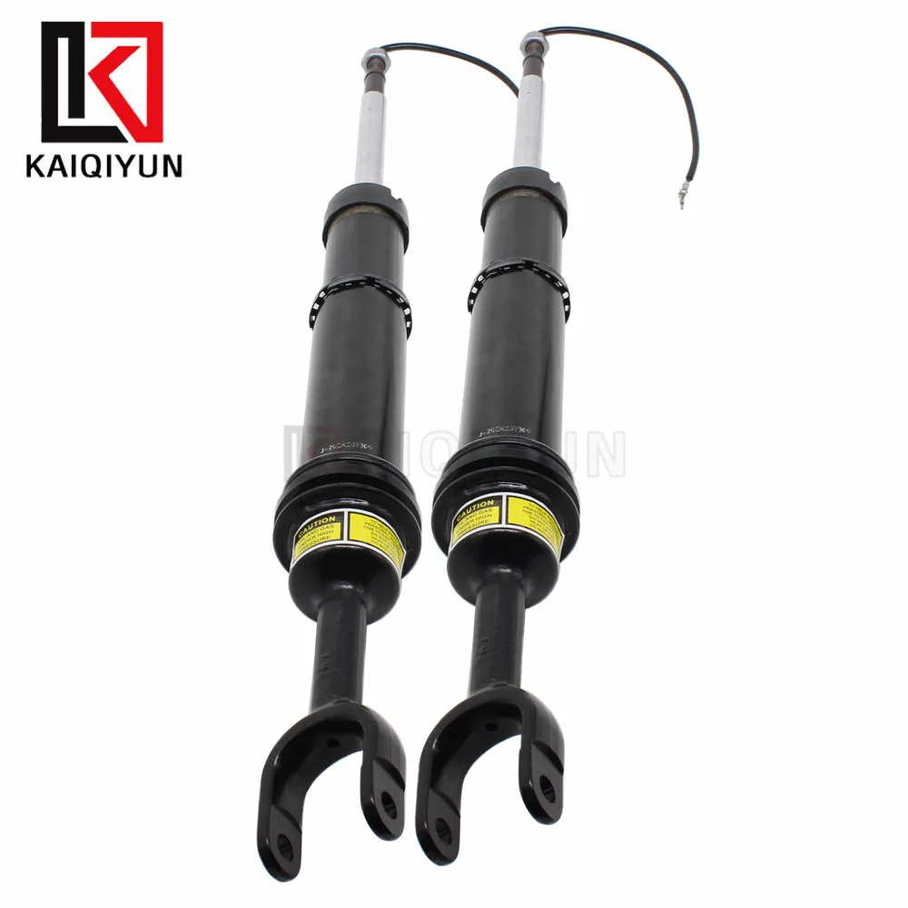 2pcs Front Suspension Shock Absorber Fits For Audi A8 Quattro 4E D3 2003-2010 with Electronic 4E0616039 4E0616039AH 4E0616040