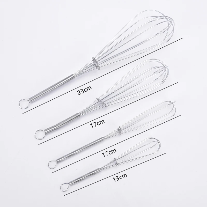 1Pc miscelatore manuale rotante per frullino per le uova Mini cucina frullino per le uova strumento per cuocere agitatore per uova Matel miscelatore per uova ecologico