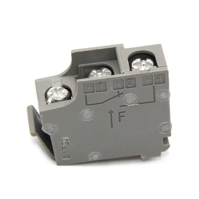 Molded case circuit breaker accessory auxiliary contact module one normally open one normally closed 29450