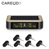 CAREUD 태양광 버스 RV 트럭 TPMS 무선 타이어 압력 모니터링 시스템(6개의 외부/내부 센서 포함) 최대 199 PSI 6