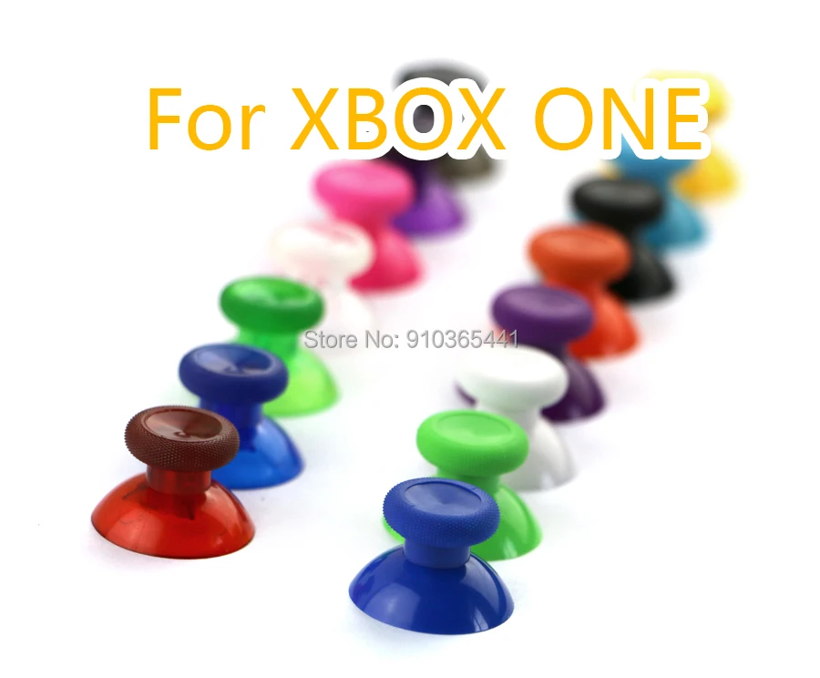 60pcs/lot Multi-Color 3D Analog Thumb Sticks for XBOX One Controller 3D Rocker Joystick Cap Shell Mushroom Cap