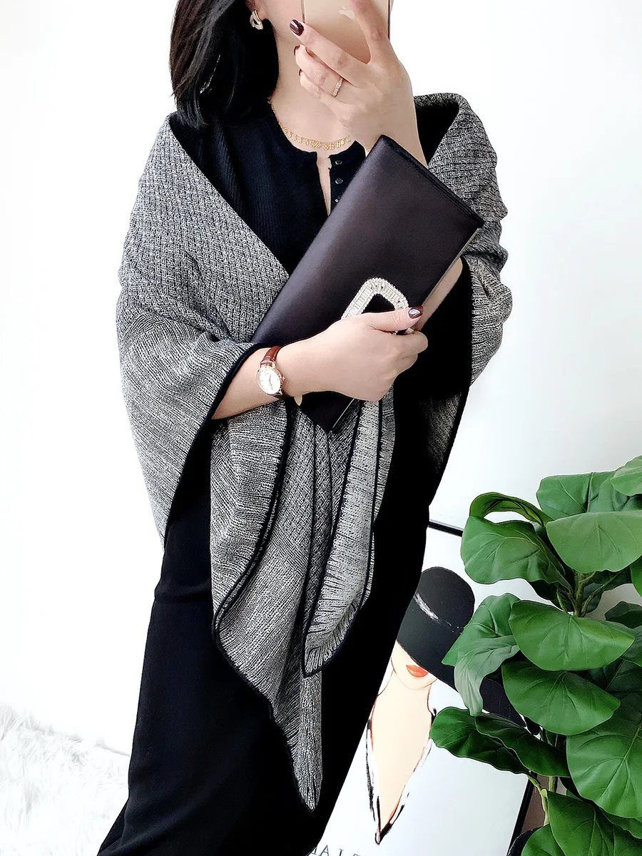 140cm Wool Scarf Silk And Wool Scarfs 140 Giant Hem Rolled Wool Silk Scarf Designer Luxury Winter Scarves Stole Blanket