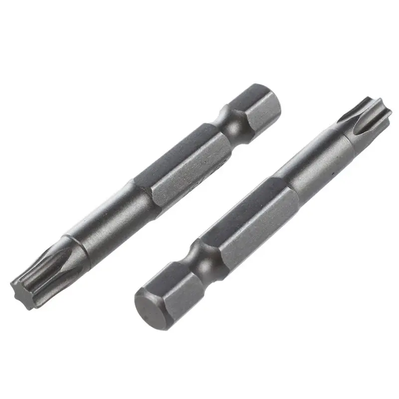 Destornillador Torx magnético de cabeza T30, herramienta de brocas de inserción de 6mm y 50mm de largo, 10 piezas