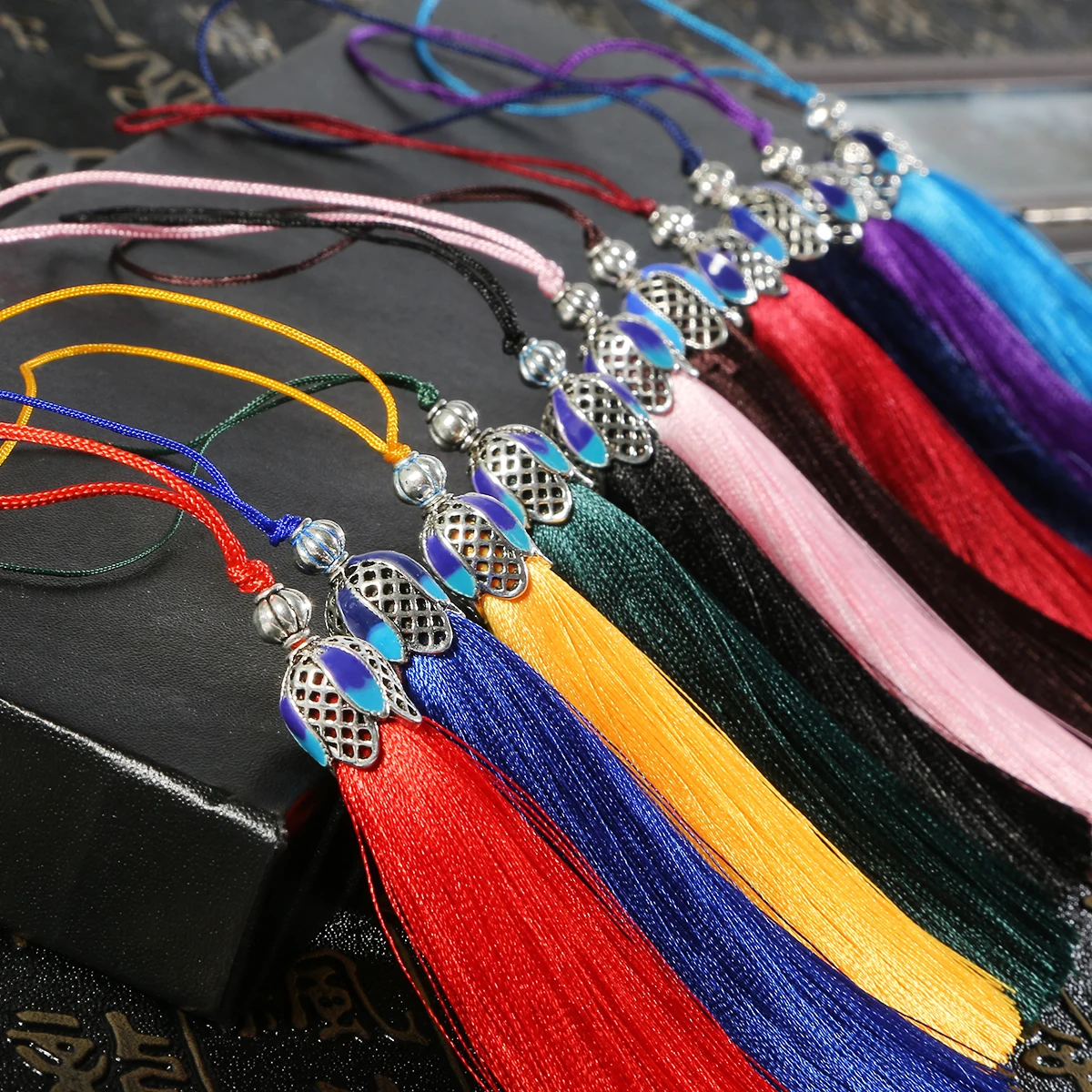 1pc Cotton Silk Tassel Fringe Brush Hanging Rope DIY Tassels Fringe Trim Pendant for Sewing Jewelry Making DIY Handmade Decor image 4