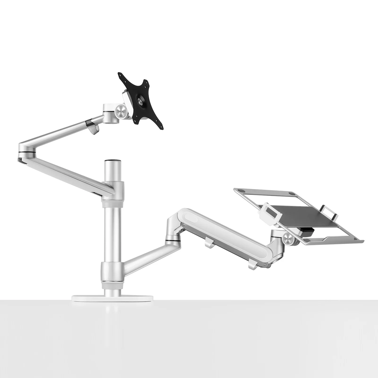 Imagem -06 - Altura de Alumínio Ajustar Desktop Monitor Mount Braço de Mola de Gás 1217 Laptop Holder Stand Full Motion Ol3l Pro 17-32