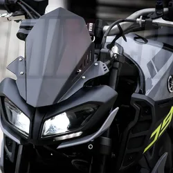 Motorcycle Windshield Windscreen Aluminum Kit Deflector For YAMAHA MT-09 2017 2018 2019 2020 MT 09 MT09 FZ09 FZ-09 FZ 09 17'-20'