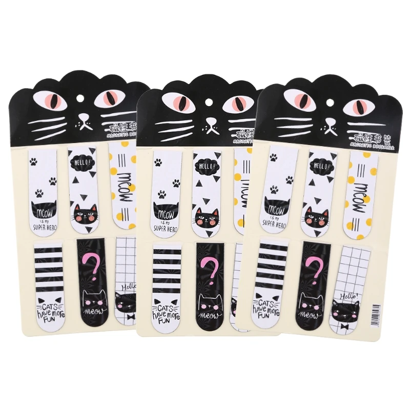 دفتر ملاحظات ممغنط إكسسوارات كتب المعلم هدية مغناطيس صفحة هدايا أدبية لدفتر الكتب القرطاسية مكتب المدرسة