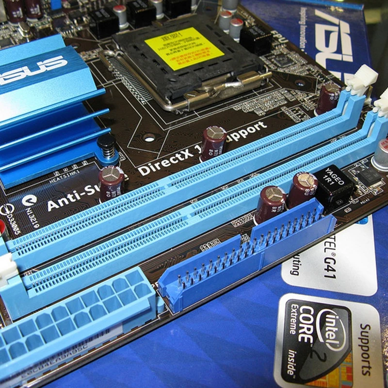 ASUS Schede Madri di P5G41T-M LX LGA 775 DDR3 8GB Per Intel G41 P5G41T-M LX Desktop di Mainboard Systemboard SATA II PCI-E x16 Utilizzato