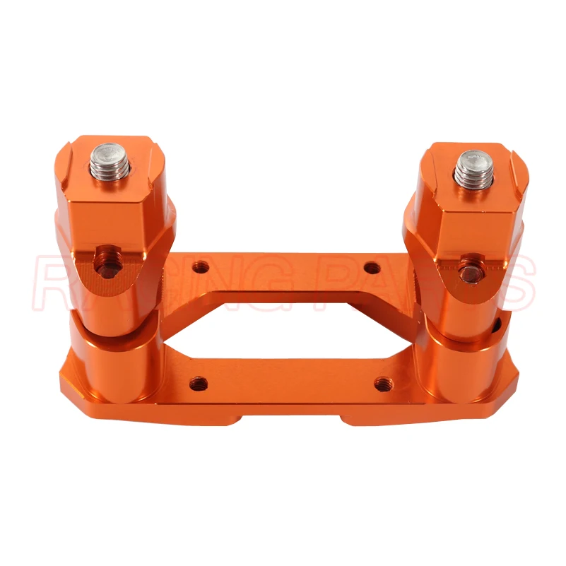 CNC Aluminum 28MM Handlebar Bar Riser Clamps Mount For KTM SX SXF EXC XCW XCFW EXCF 125 250 300 350 400 450 500 530 2000-2015