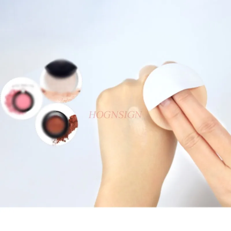 2-częściowy kremowy Puff na poduszkę powietrzną Bb Okrągły przezroczysty silikonowy Puff Bawełniana gąbka na mokro i na sucho Wyprzedaż