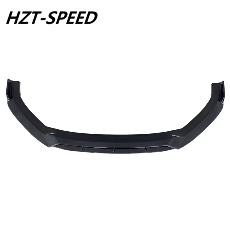 3 PCS Splitter PP Carbon Fiber Looking Black Front Lip Bumper Diffuser Spoiler For Audi A3 S3 S-Line 2017-2019