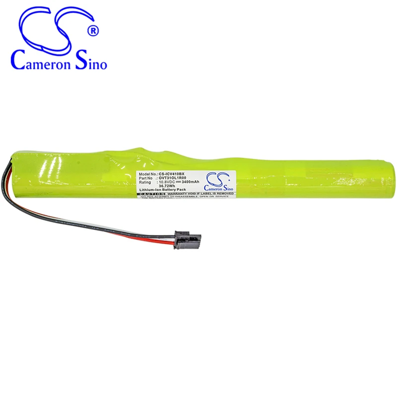 CameronSino Pin Cho Intermec CV41 VM1376 Phù Hợp Với Honeywell 160000-0000 163176-0001 OVT31OL1R00 Máy Quét Mã Vạch Pin 3400MAh