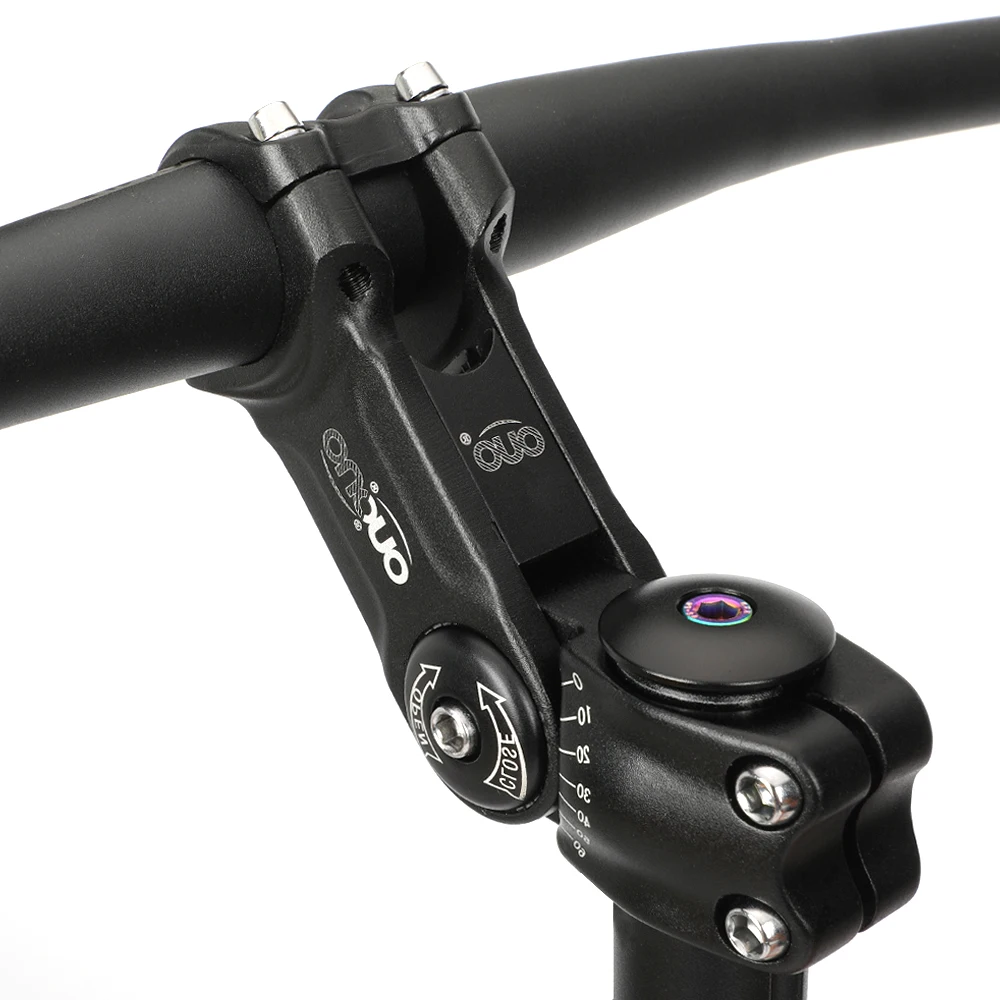 OUO قابل للتعديل دراجة الجذعية دراجة جبلية المقود موسع الدراجة الجبلية الجدول 0-60 درجة الوجبات الجاهزة 31.8 مللي متر الطريق الطاقة للدراجات #6