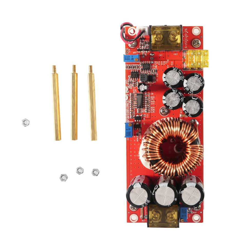 1500W 30A DC-DC Boost Converter 10-60V do 12-90V zwiększona moc moduł zasilający prądu stałego konwerter napięcia konwerter zasilania