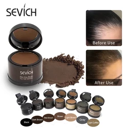 Sevich Volumizing Hair Fluffy Powder Instantly Black Root Cover Up Natural Hair Filling Hair Line Shadow Powder Hair Concealer