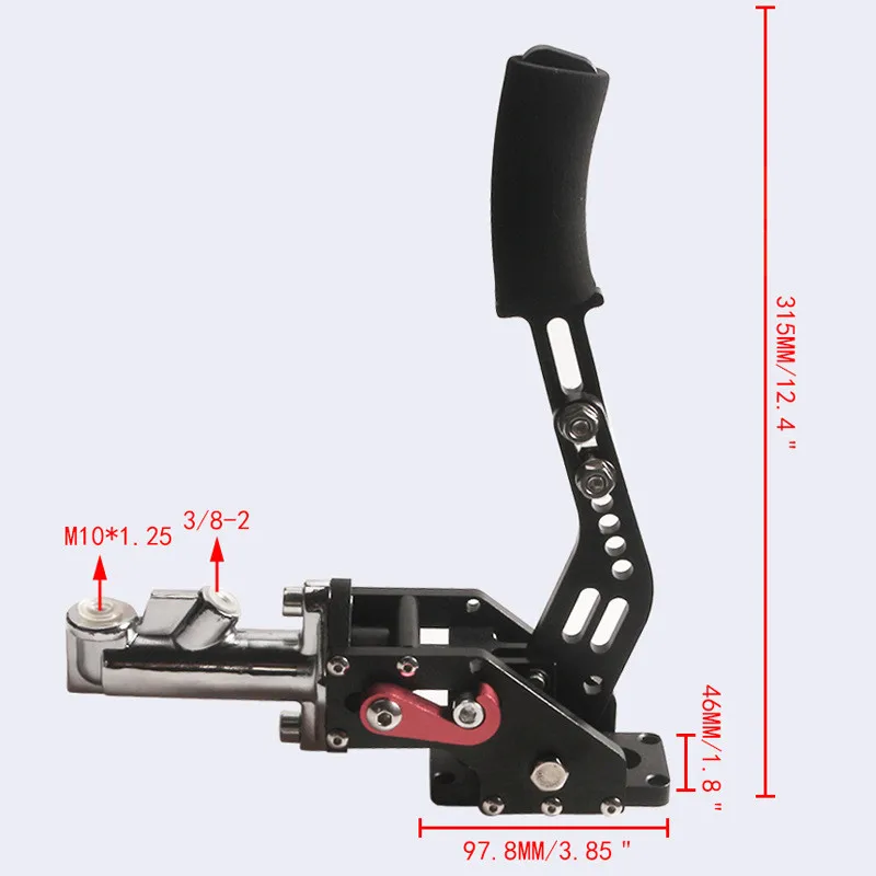 HYDRAULIC RACE HORIZONTAL E-BAKE HAND BRAKE LEVER DRIFT/DRIFTING L-SHAPED