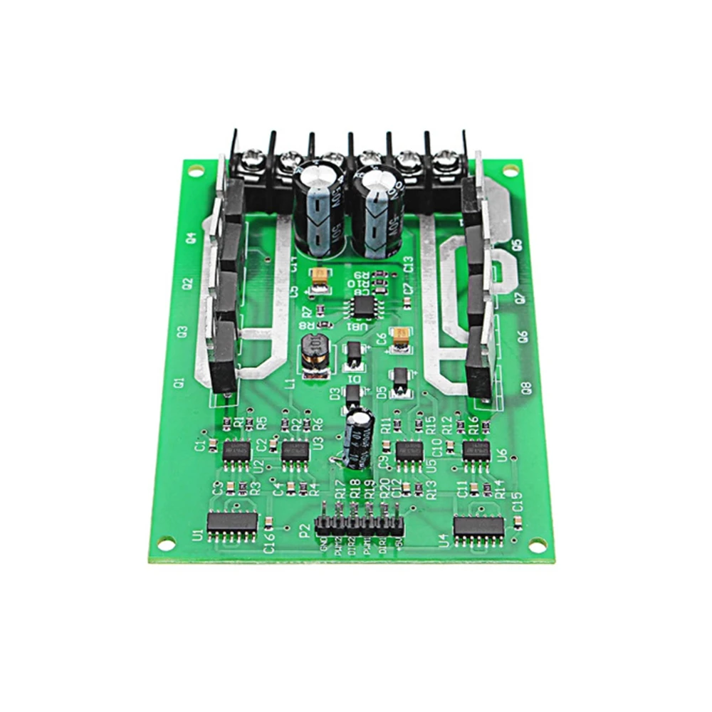 Dual H-Bridge DC Motor Driver Module Motor Drive Controller Board for Arduino Robot Car Compatible 3V-36V DC 5V 12V 24V 15A