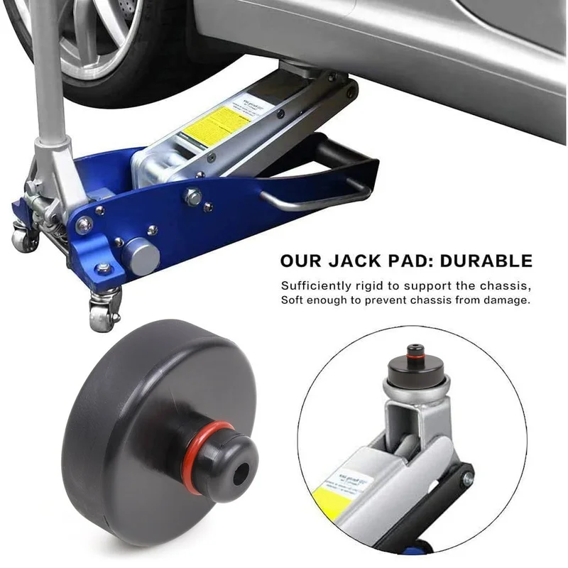 4 pezzi jack pad per Tesla modello 3 YSX cuscinetti in gomma adattatore di sollevamento strumento telaio custodia punto di sollevamento supporto