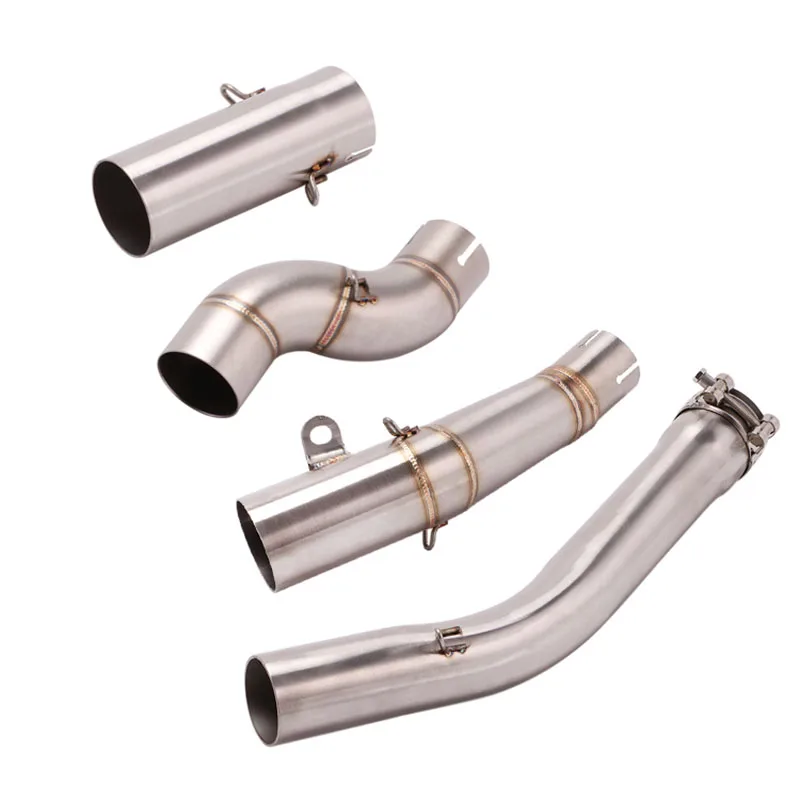 

Motorcycle Exhaust For Yamaha YZF R6 Mid Pipe R6 Link Pipe Exhaust Link Middle Pipe Connector Fit for 1998-2019 2018 2017 Years