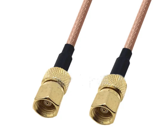 

SMC Female To SMC Female plug RF adapterPigtail coaxial jumper extension cord cable RG316