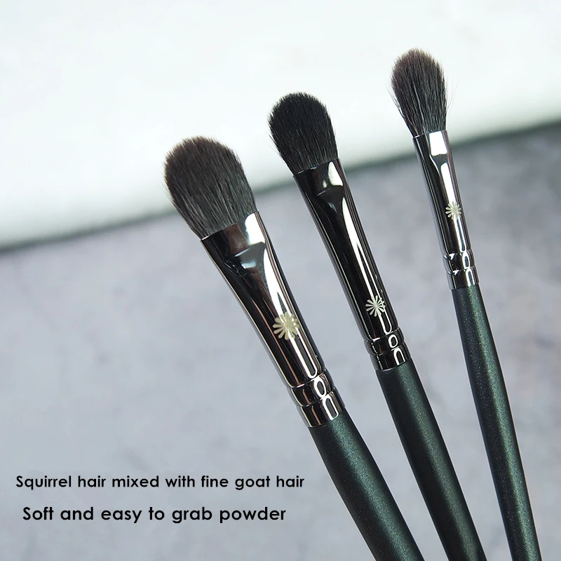 P Series Pro Eye Blending Brush #205A 206A 207A Soft Squirrel Goat Hair Mixed Medium Big Eyeshadow Brush Blender Makeup Brush