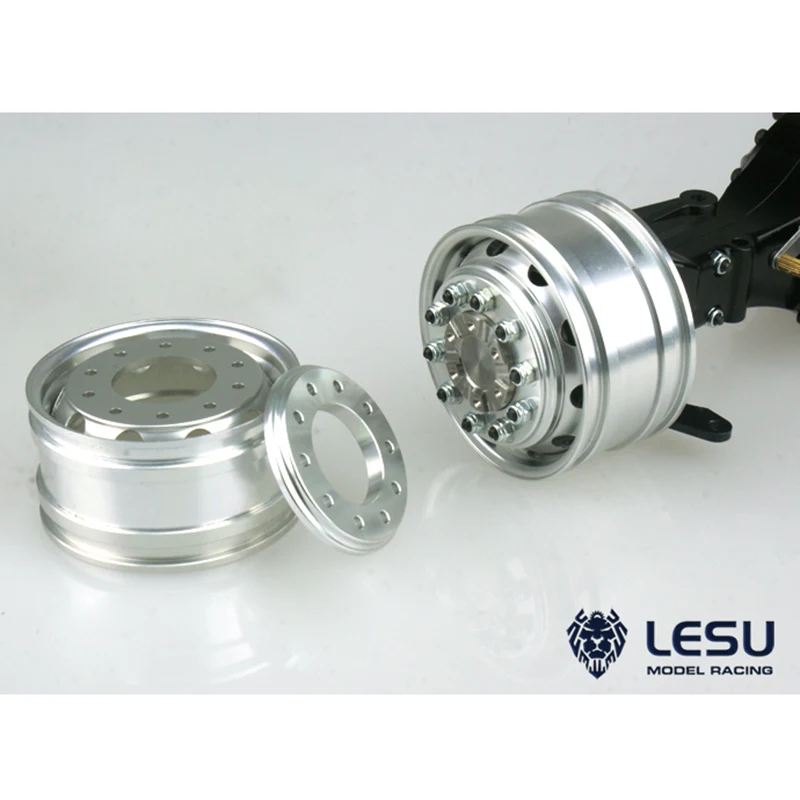 

Metal Front Wheel Hub for LESU Flange Axles Tamiyay 1/14 RC Truck Remote Control Dumper Tractor Car Accessories Toy Th10257