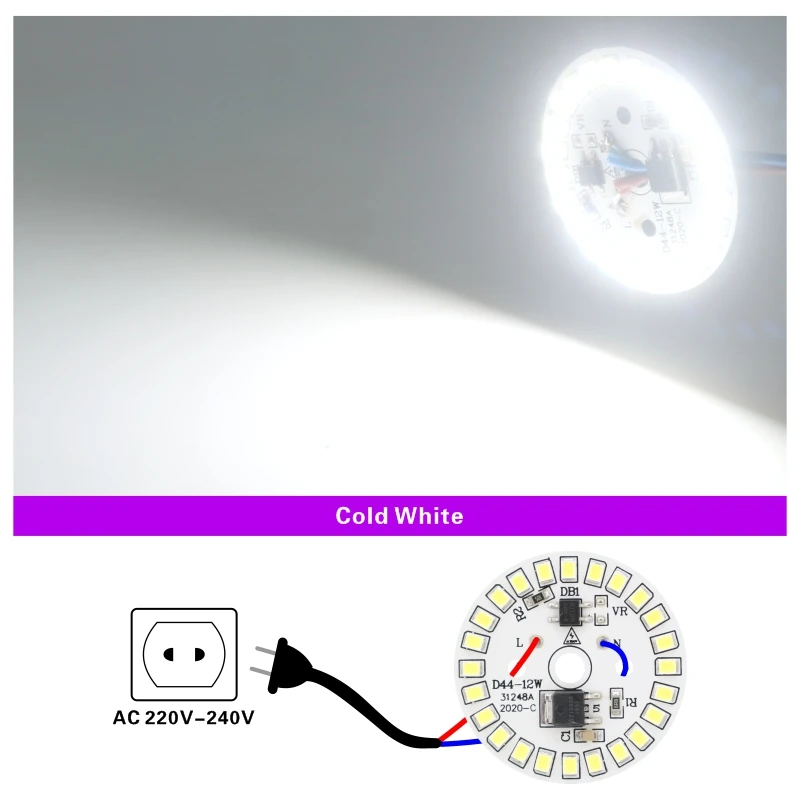 10 قطعة/الوحدة LED رقاقة 3 واط 5 واط 7 واط 9 واط 12 واط 90 التجويف/واط 2835SMD ضوء دائري الخرز ل ضوء لمبة التيار المتناوب 220 فولت-240 فولت لمبة رقائق الإضاءة مصباح