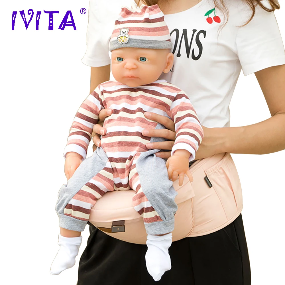 

IVITA WG1511 54cm 4.9kg High Quality Full Body Silicone Reborn Dolls Realistic Girl Baby Kids Toys for Children Christmas Gift