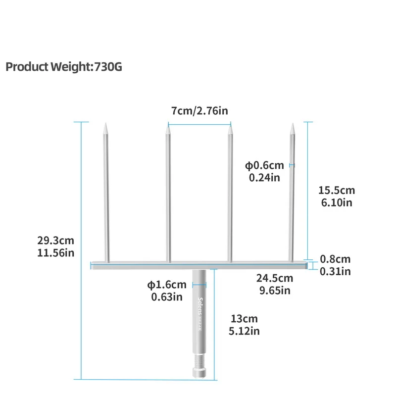Fixation de fourche pour gobos en polystyrène, support de lampe en forme de C, réflecteur d'éclairage de studio photo