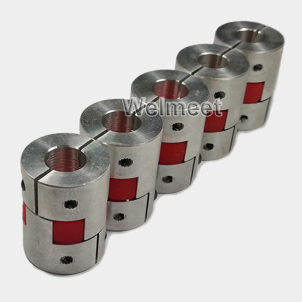 

D30L40 6 мм/6,35 мм/8 мм/10 мм/12 мм/14 мм с ЧПУ гибкая сливовая муфта паука вала муфта серводвигателя соединительная втулка