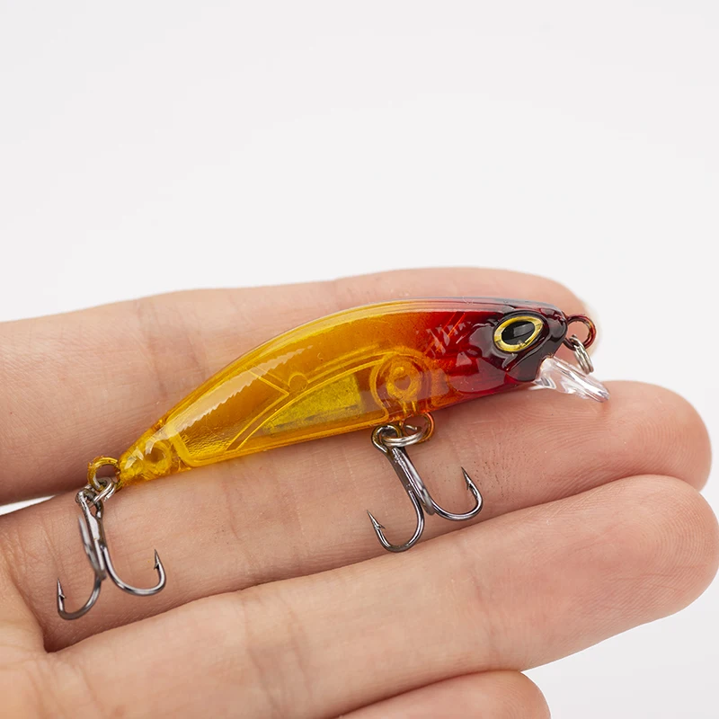 1PCS Fishing Lure 50mm 5.5g Sinking Water Mini Minnow Hard Lure Artifical Small Crankbait Pencil Wobblers Hard Bait