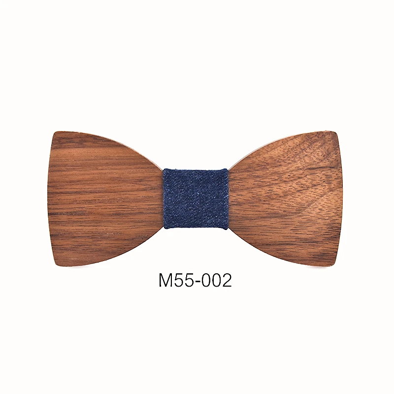 2016 New Design Pajaritas Handmade Annatto Hardwood Mens Wooden Bow Ties Gravatas Corbatas Business Party Ties For Men Wood Ties