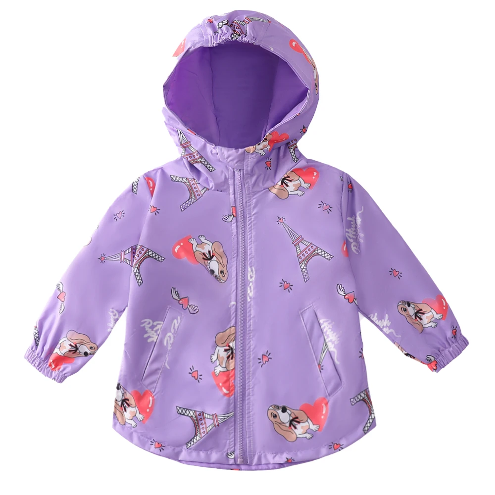 2024 New Raincoat+Pants Suits Toddler Girls Clothing Sport Boys Autumn Long Sleeve Tracksuits Waterproof Costume 2 5 7 8 Years