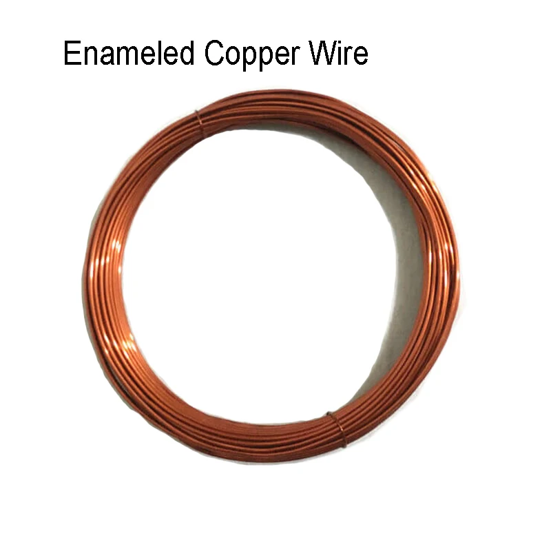 15m/Roll 4mm  Copper Wire Enameled Copper Wire Magnetic Coil Motor Coil Transformer  Inductor Wire  Repair Winding DIY